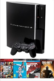 Resim Sony Playstation 3 Fat 500 GB + 2 Joistick + Oyun ( Yenilenmiş ) 