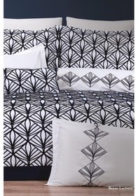 Resim Çeyiz Diyarı Polina 10 Parça Çeyiz Seti Beyaz Lacivert Beyaz 