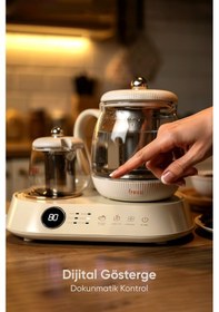 Resim Fressi FR-CM03 1500 W Standlı Dijital Göstergeli Çay Makinesi 