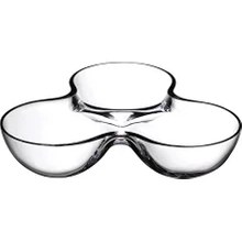 Resim 2 Adet Paşabahçe Crystallin El Yapımı 3l'ü Çerezlik 