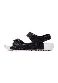 Resim United Colors Of Benetton Benetton Bn-1421 Patik Erkek Çocuk Düz Sandalet Siyah Siyah 