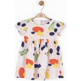 Resim Nk Kids Kız Bebek Clown Elbise Coral Çok Renkli 