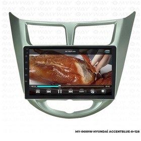 Resim Araç Multimedya Hyundai Accent Blue Android 12 Carplay 4gb Ram + 64gb Hdd Navigasyon Ekran Myw 9" 