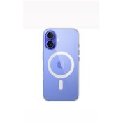 Resim Momax iPhone 16 Sararmaz Magsafe Kılıf Şeffaf 