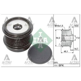 Resim Esse Otomotiv Transit V-363 Focus Mondeo S-Max 17- 1.5-2.0 D Kasnak Alternatör - DS7Q10A352DB INA-535031010 