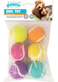 Resim Ilkeshop Pawise 6 Adet Tenis Topu 5 Cm Çap 