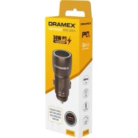 Resim Dramex Kornea Store DC-30B 3.1A Metal Oto Araç Şarjı (K246) 
