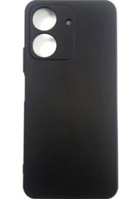 Resim Xiaomi Redmi 13c Yumuşak Slikon Kılıf Kamera Korumalı 
