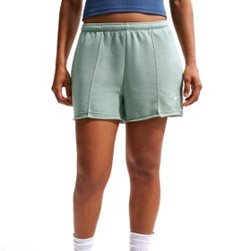 Resim Nike Sportswear Offline Chill French Terry Kadın Yeşil Günlük Stil Şort II3980-006 