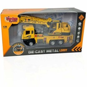 Resim MATMEL Vardem Çek Bırak 1:28 Sesli Işıklı Kule Vinç XX992 