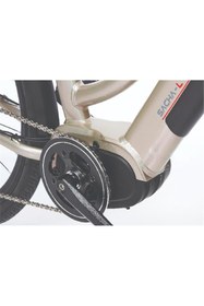 Resim Corelli SACHA-L ELEKTRİKLİ KADIN ŞEHİR BİSİKLET 46CM HD 28 JANT 9 VİTES GRAY 