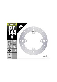 Resim Honda Pcx 125 Ön Fren Diski 220 Mm 2018-2020 Galfer Yuvarlak Sabit Disk 
