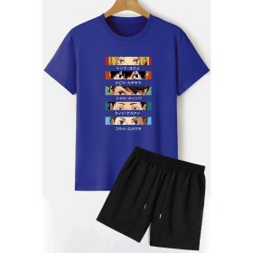 Resim Trendypassion Anime Şort T-Shirt Eşofman Takımı 