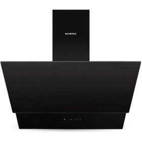 Resim Kumtel B66-S2 DDT - KO-40TAHDF - DA6-835 Dokunmatik Siyah Cam Ankastre Set 