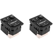 Resim Çeşitli Modeller İçin 2x 9 Pinli Dikiz Aynası Güç Anahtarı - Kolay Kontrol 