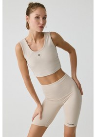 Resim Urban Beat Nayla Kadın Tank Top Sportswear Taş Rengi Büstiyer Taş 