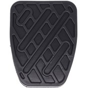 Resim Araba Siyah Kauçuk Fren Debriyaj Ayak Pedal Pedi Kapakları 46531jd00a Nissan Qashqai İçin J10 Dualis 2007 2008 2009 2010 2011 2012 2013 1pc 