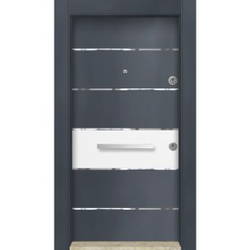 Resim Mono Çelik Kapı MN-6011 Dış Iklim Kapısı Yağmur'a ve Güneşe Dayanıklı Çelik Kapı 