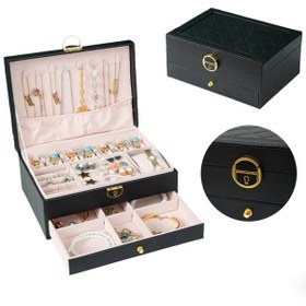 Resim Mk-23 Mücevher Takı Kutusu - Bilezik Yüzük Takı Altın Kutusu 