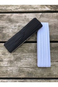 Resim Kreatif Mağaza 10m Siyah Ve 10m Beyaz Yassı Paça Don Lastiği – Hobi Makineleri Ve Aksesuarları 