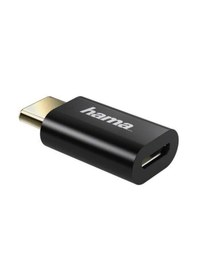 Resim Adaptör, Micro Usb Soket- Usb -c Fiş, Siyah 
