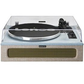 Resim Lenco LS-440BUBG Kumaş Dahili Hoparlörlü Bluetooth Mavi Pikap 