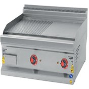 Resim Karacasan Endüstriyel 80 Cm 700 Seri Set Üstü Doğalgazlı Yarı Kanallı Izgara Krcs.eızyg.870 