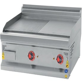 Resim Karacasan Endüstriyel 80 Cm 700 Seri Set Üstü Doğalgazlı Yarı Kanallı Izgara Krcs.eızyg.870 