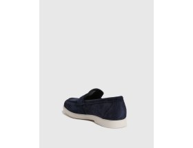 Resim Pierre Cardin Erkek Lacivert Bant Detaylı Süet Loafer Ayakkabı 50327088-VR033 