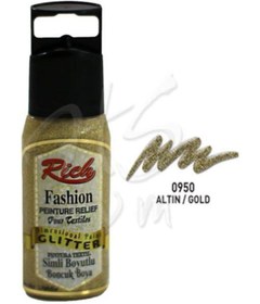 Resim Rich Boyutlu Boncuk Boya Simli 60cc 950 Altın 