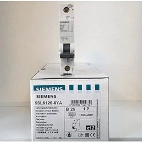 Resim AyrStore B Tip 25 Amper 6ka Otomatik Sigorta 5SL6125 6ya Yeni Seri B1X25A B25 