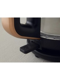 Resim English Home Cmk 6001 Cam Çay Makinesi 2l Siyah-Bakır 