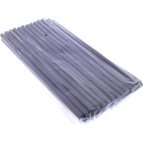 Resim Winnboss Sıcak Silikon Mum Çubuk Siyah - Kalın 11X300Mm 1 Kg 