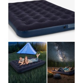 Resim Konforlu Çift Kişilik Şişme Yatak Flokeli Yüzey Dayanıklı Gövde - TK002M-6W3GT9 