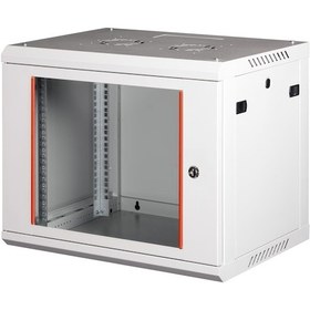 Resim Lande 9u 19" Duvar Tipi Rack Kabinet Genişlik: 600 Mm Derinlik: 450 Mm Açık Gri 