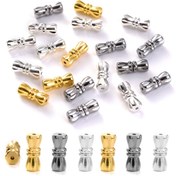 Resim 10 adet/set Tüfek Turnbuckle Altın Gümüş Takı Tokası Hızlandırıcı Son Nokta Bağlayıcı DIY Kolye Bileklik Takı Makin için 