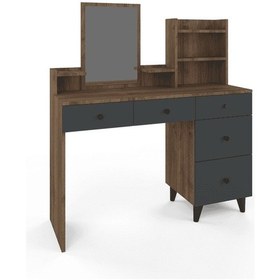 Resim Makyaj Masası 1 - İstanbul - Antrasit 