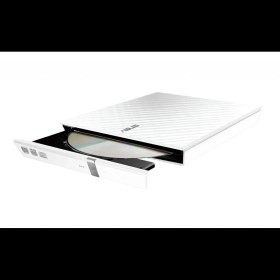 Resim Asus SDRW-08D2S-U Lite, USB 2.0, External, Beyaz, Slim, Optik Okuyucu/yazıcı 