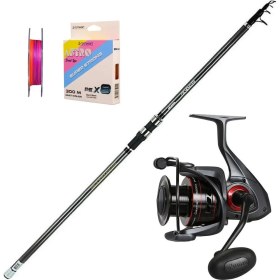 Resim Okuma Ceymar 8000 - Okuma Revenger 420CM Surf Olta Seti 
