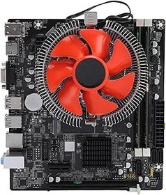 Resim H81 Anakart, 8GB DDR3 Mikro ATX Bilgisayar Anakart, M.2 Destek, HDMI, PCI E 16X Oyun Anaboard I5 4570 İşlemci 