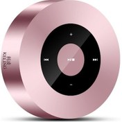 Resim Taşınabilir Mikrofonlu Mini Bluetooth Hoparlör: Dokunmatik Ekran, Hd Ses Ve Hızlı Şarj - Rose Gold 