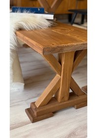 Resim Ntconcept VitrA Ahşap Ayaklı Bench 90cm 