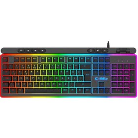 Resim Claw's Nova K1 Membran Makrolu Rgb Gaming Kablolu Klavye 