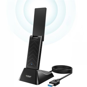 Resim Edup EP-AC1675 USB 3.0 WIFI Adaptörü Çift Bant WiFi Alıcı Anten 