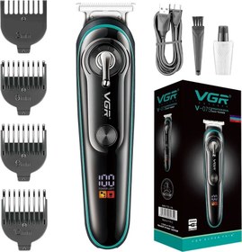 Resim Eldenör Vgr V-075 T Bıçak Sıfır Kesim Lcd Ekran Şarjlı Tıraş Makinesi 