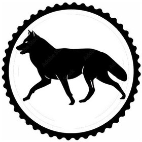 Resim Kurt Tasarım 8.model Sticker 10 X 10 Cm 