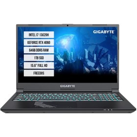 Resim Gigabyte G5 KF5-H3EE354KD-02 Intel i7-13620H 64GB 1TB SSD RTX4060 15,6" FreeDos 