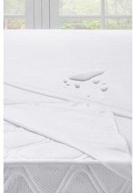 Resim Pierre Cardin Su Geçirmez Fitted Alez 150x200 Beyaz 