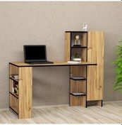 Resim Kalenderdekor1 Kalender Dekor Ayame Çalışma Masası Aym04 Meşe 