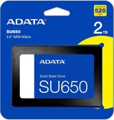 Resim Adata 2tb 2.5" Su650 520-450mb-s Asu650ss-2tt-r Ssd Harddisk 